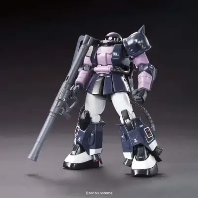 Maquette hguc zaku ii black tristars ms 06r 1/144